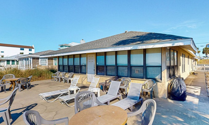 Bahama Beach Apartment | Gulf-front studio with direct beach access, high-speed WiFi, and central AC