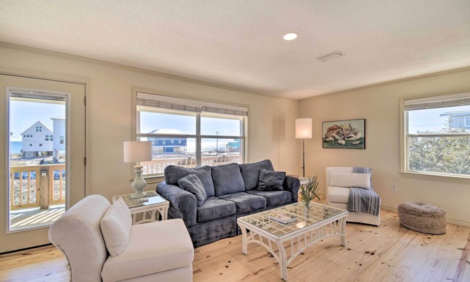 Surf Side Shores House | Gulf Shores Rental w/Large Porch - Walk to Beach