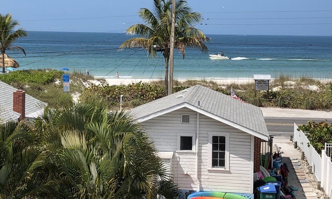 Bradenton Beach House | Gulf-views inside home, Pool, duplex, SUP+Kayak+Firepit+Patio+Crows Nest+Grill