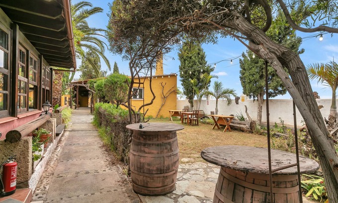 Guimar Villa | 'Habitación 4' with Shared Terrace, Shared Garden and Wi-Fi