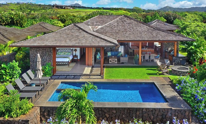 Poipu House | Hale 'Imi Ola: Ocean Views, Luxury, Balinese Charm
