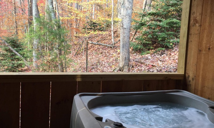 Candler House | Hanky Panky!- Hot Tub, Fireplace, Romantic, Secluded, WiFi