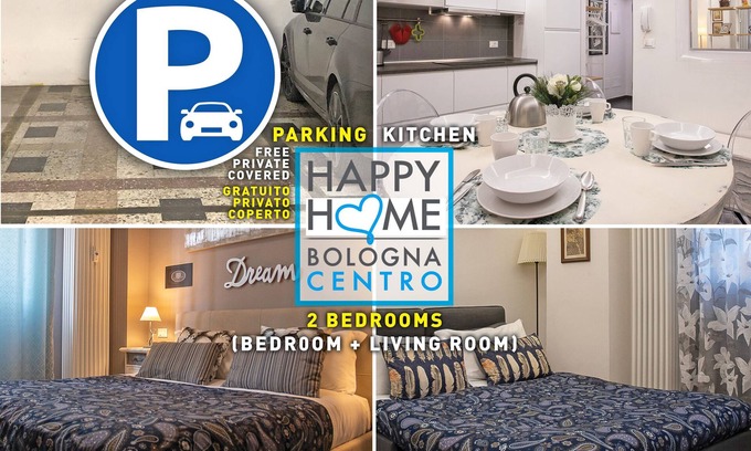 Historic Center Apartment | HAPPY HOME BOLOGNA CENTER *FREE private PARKING*