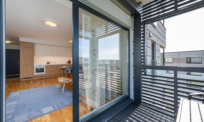 Tartu Apartment | Haraka Apartment With Sunset Balcony