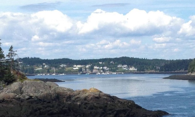 Cutler House | Harbor View Cottage Maine, 150+ years old