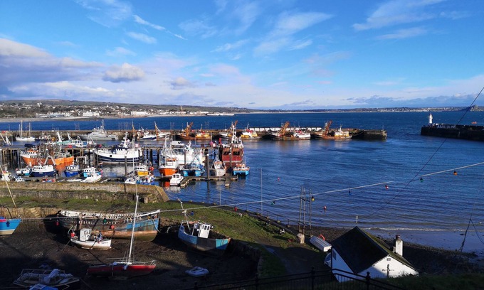 Newlyn House | Harbour side, convenient, pet friendly, end terrace home, with parking space.