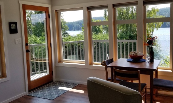 Sooke Apartment | Harbourside Haven - One Bedroom Oceanview Suite