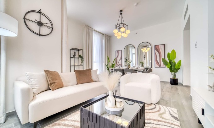 Dubai Production City Apartment | Harmonious 2BR w/Assistant’s Room at Mesk 1 Midtown Dubai Production City by Deluxe Holiday Homes