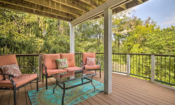 Harpers Ferry Apartment | Harpers Ferry Apartment with Private Pool and Hot Tub!