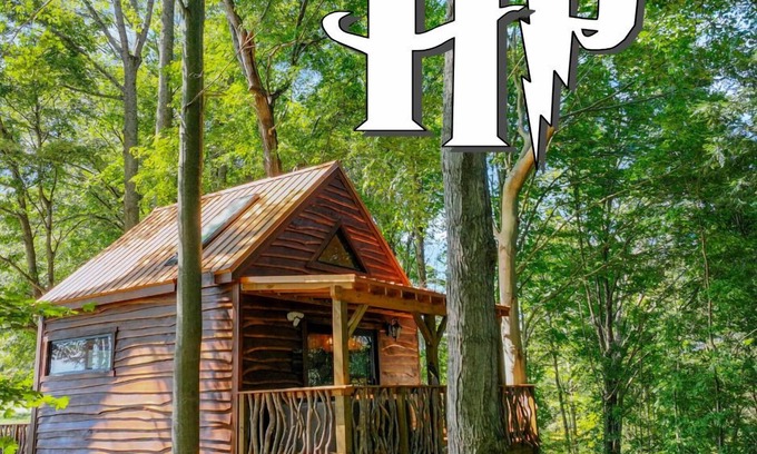 Rockbridge House | Harry Potter's Treehouse Burrow