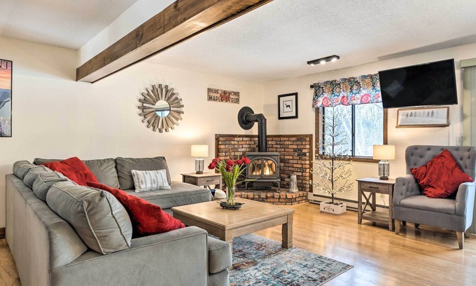 West Hartford House | Hartford Escape w/Fire Pit ~ 3 Mi to Ski & Golf!
