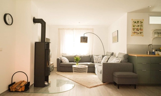Neu-Seeland Apartment | Haus Hummel | Apartment Anne I 300 m to the lake | large garden | barrier-free