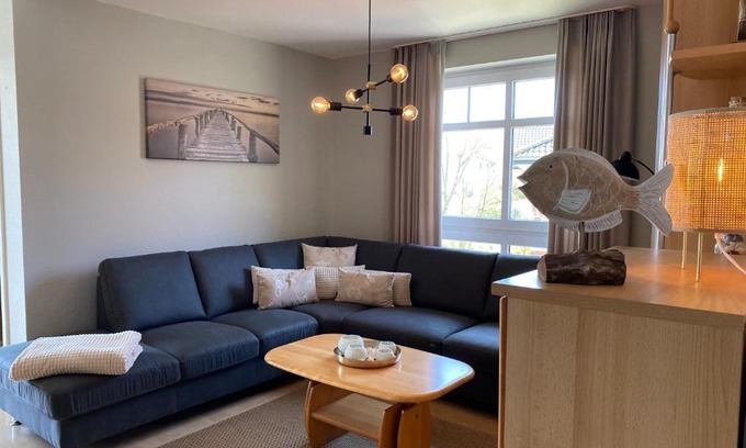 Zinnowitz Apartment | Haus Roland, Fewo Lichtblick Nr 30 mit Pool und Sauna