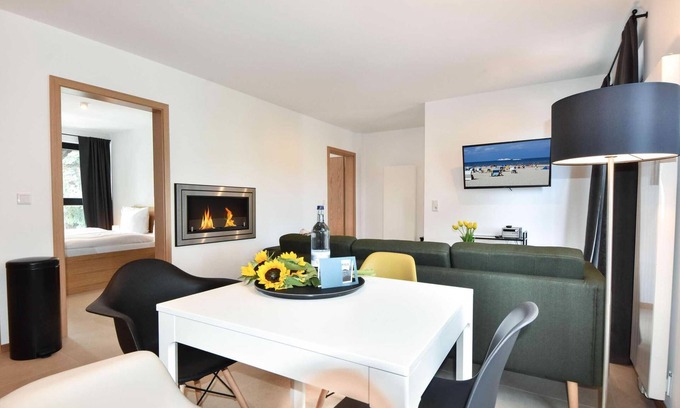 Seebad Bansin Apartment | Haus Sonnenlauf apartment north - with sauna and fireplace