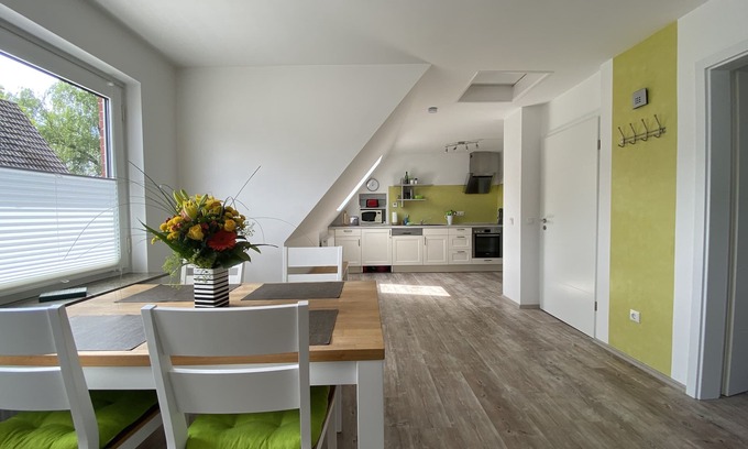 Center Apartment | Haus Wilhelmine OG in the heart of East Frisia. Centrally and quietly located apartment