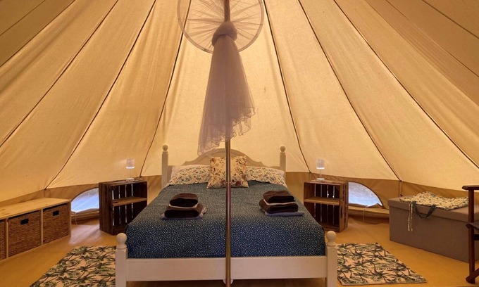 Moncrabeau RV Rental | Hazel Belle @Finders Keepers France. Adults only retreat with 13 acres and lake.
