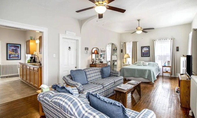 Michigan City Apartment | Heart of Historical Dist.*W/D*Parking*Gl Shower #3