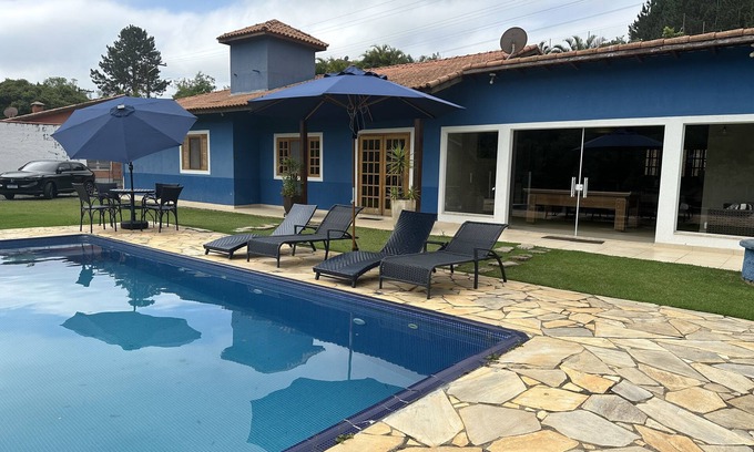 Ibiuna House | Heated Pool Chácara Gated Condominium IBIUNA (3 bedrooms - 4 bathrooms)