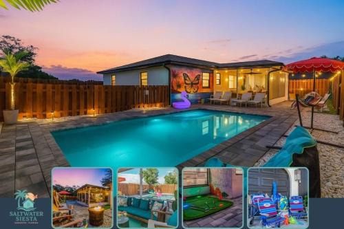 Whitfield House | Heated Pool, Gameroom, Mini Golf, Near Beach & Img