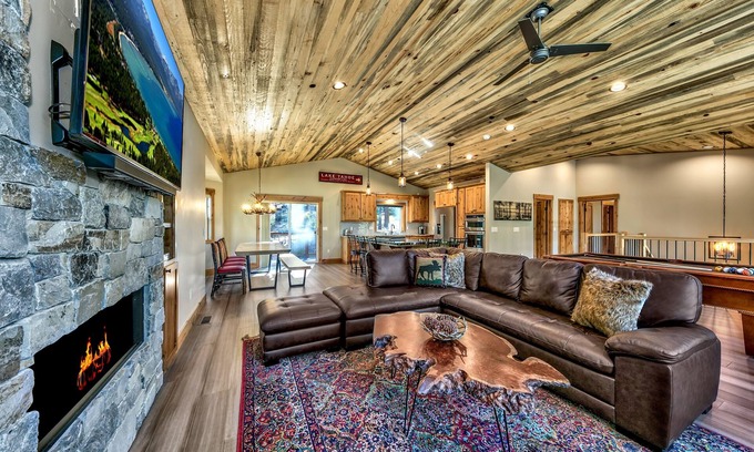 Montgomery Estates House | Heavenly Forest Fun - Spacious, Pool Table, Hot Tub