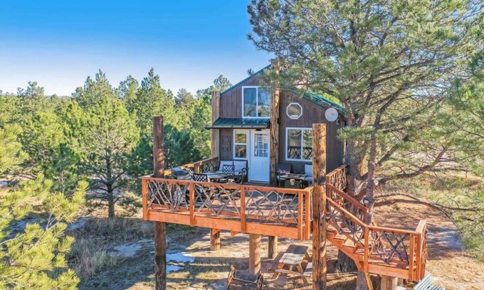 Larkspur Cabin | Heavenly Haven Treehouse