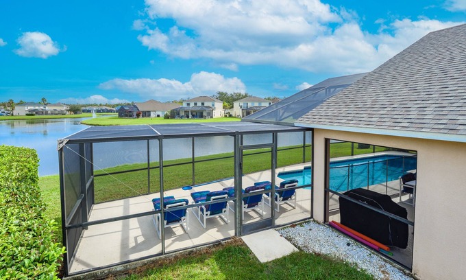Lakeside Estates House | Heavenly Hideaway - gated community, stunning lake view from private pool, close to all attractions