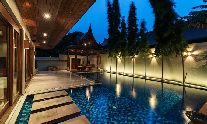 Bophut Hills Villa | Heavenly tropical villa, 5 min from the beach and all shops
