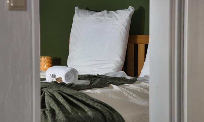 Buntekuh Apartment | HejU - Luxury Aussicht - Kingsize Bed - Kitchen - Bathtub