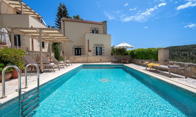 Douliana Villa | Helianthos 1 ,Douliana, Near Vamos & Almirida