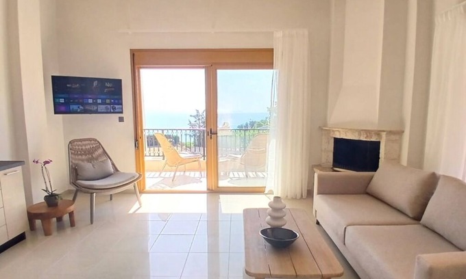 Kriopigi Villa | Helios Blue Villas : 3 floor Villa 125sqm Sea View