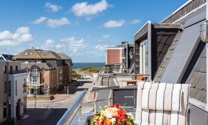 Westerland Apartment | Hell. Zentral. Meerblick. Haus Margaretheneck, Whg. 10 Objekt-id: Mew/10