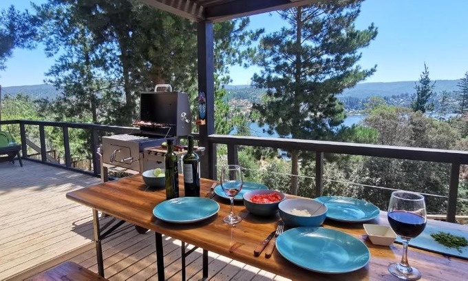 Vichuquen House | Hermosa y cómoda cabaña con vista al lago