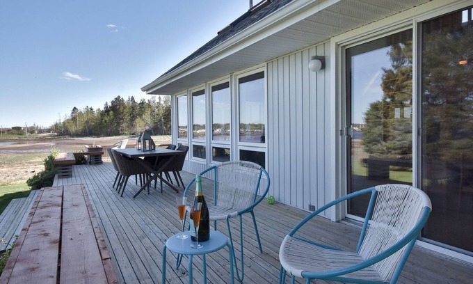 Shediac House | HERON HOUSE Oceanfront Beach Home Pool Private