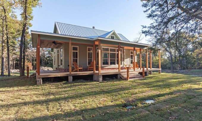 Royse City Cabin | Heth House - Modern Victorian cottage in the woods