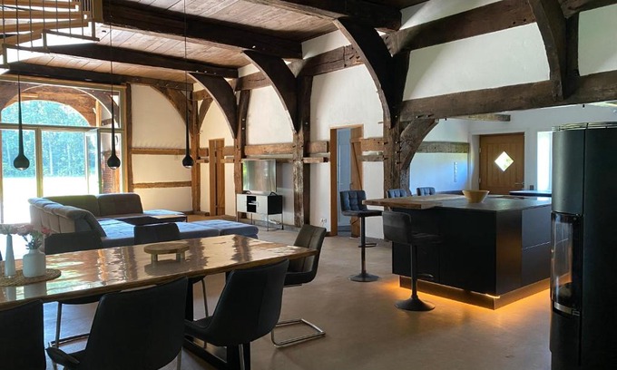 Badbergen House | Heuerhaus - Artlands Home- Landhaus für Familien und Gruppen