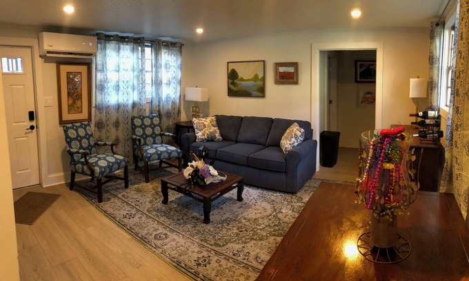 Touro Apartment | Hey foodies 1-BR apt on restaurant row. Wheelchair accessible and pets welcome!
