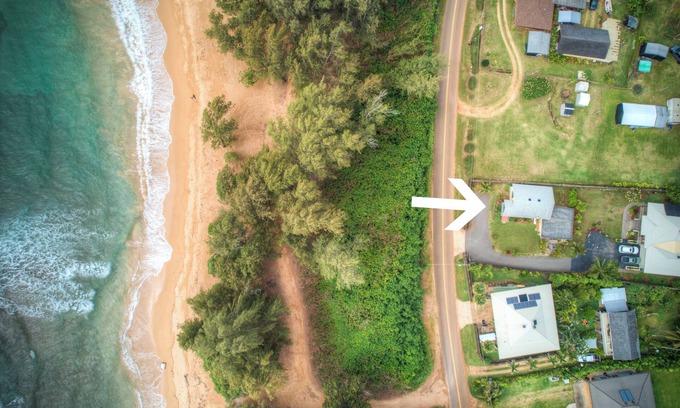 Anahola House | Hibiscus Beach Cottage, Steps to Beach, Beautiful Mountain Views, TVNC#5067