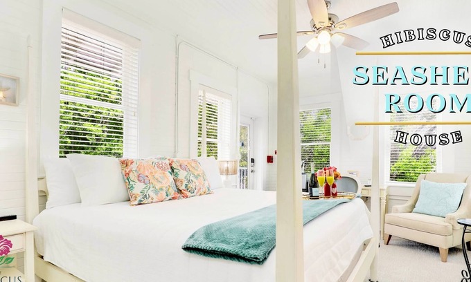 Fort Myers River District House | Hibiscus House Bed Breakfast Seashell Room