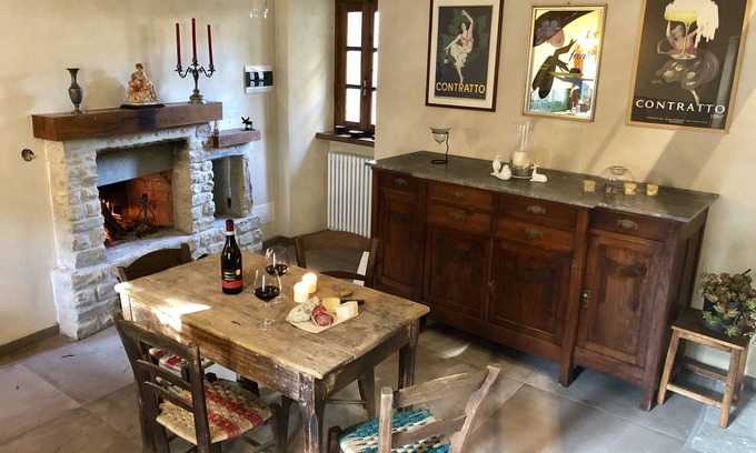 Castino House | Hibiscus of Gautier, suggestive small house with private garden in a medieval village