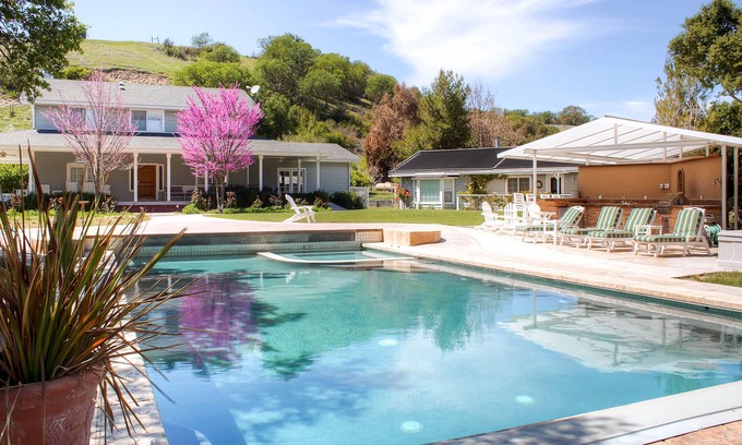 Templeton House | Hidden Hills-Luxury Wine Country Home with Pool, Spa and Bocce Court!