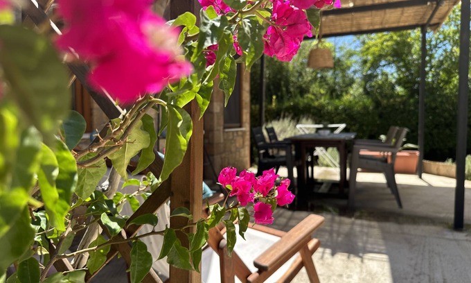 Pyrgos Apartment | Hidden house & private beach access to the Ionian Sea.