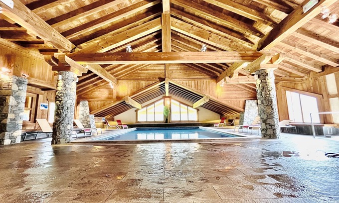 Champagny-en-Vanoise Apartment | High comfort accommodation, swimming pool, view