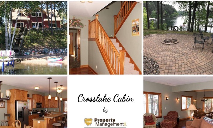 Crosslake House | *High Demand* Crosslake Cabin on the Lake!