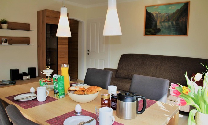 Mitterbach Apartment | High-quality furnished Jennerblick vacation apartment in a quiet and central location