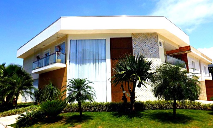 Jardim Acapulco House | High Standard Luxury Guaruja Acapulco Holiday Holidays FDS Big Screen120Pol R $ 800/day Top
