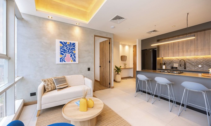 San Diego Apartment | Highend 1BR unit with Jacuzzi and A/C in El Poblado