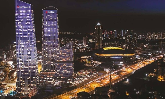 Uludag Apartment | Highest Luxury Tower Skyland Istanbul Studio Apartment