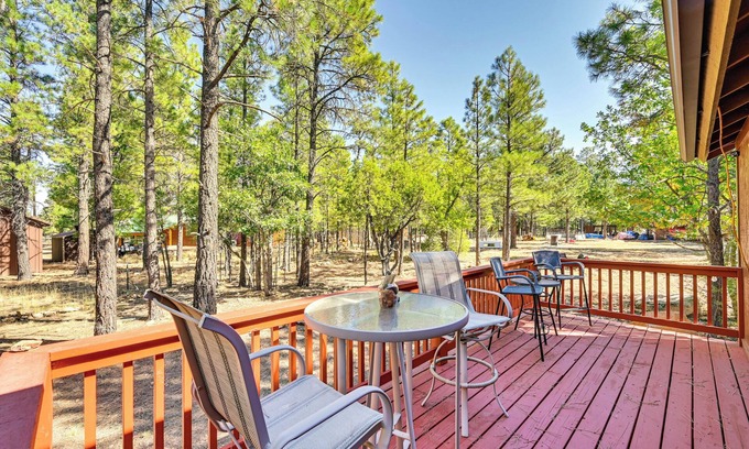 Happy Jack Cabin | Hike, Boat & Fish: Serene Cabin in Happy Jack