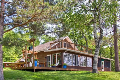 Brainerd House | Hike, Fish and Boat Waterfront Home in Brainerd!