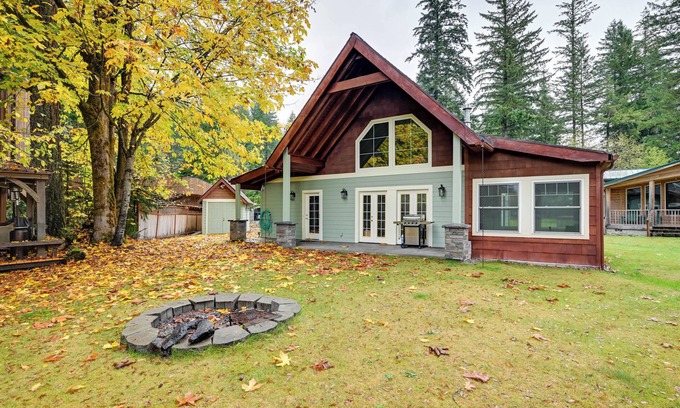 Packwood House | Hike, Fish & Swim: Packwood Home on Golf Course!
